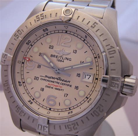 breitling a19340 silver|breitling superocean steelfish price.